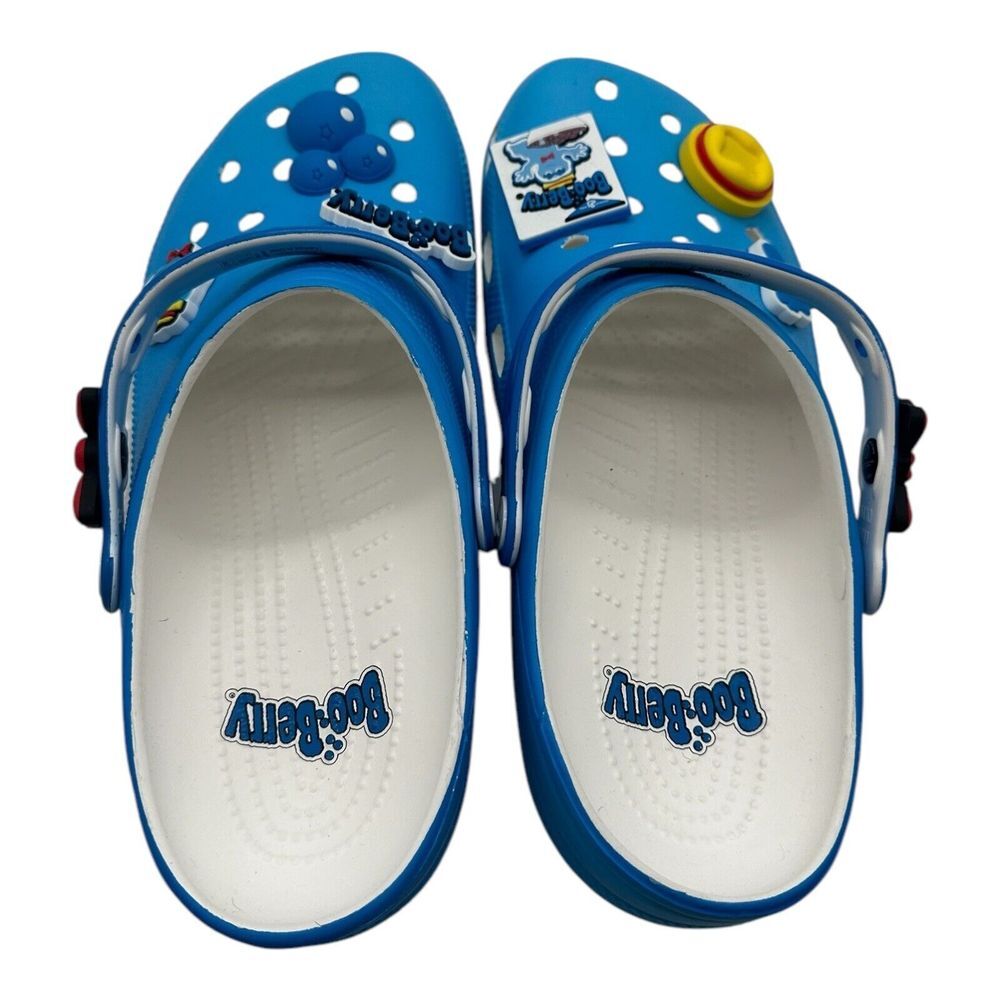 Crocs x General Mills Boo Berry Classic Clogs Shoes Men's‎ Size 12 Blue Cereal - Picture 7 of 7